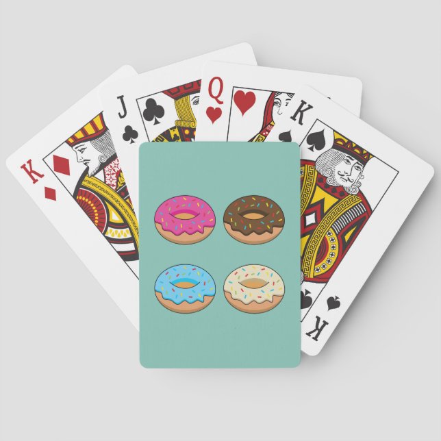 Jeu De Cartes Quatre Motifs Assortis (dos)
