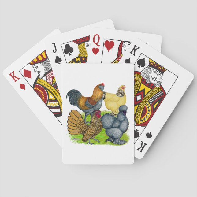 Jeu De Cartes Quatuor Bantam (dos)