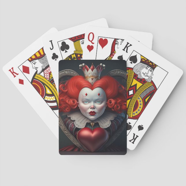 Jeu De Cartes Queen of Hearts Jouer des cartes (dos)