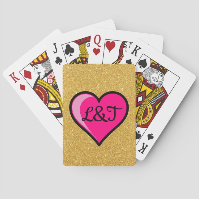 Jeu De Cartes Queen of Hearts Playing Cards (dos)