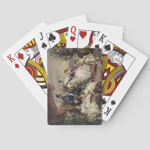 Jeu De Cartes Queen Victoria (1819-1901) and Prince Albert (1819