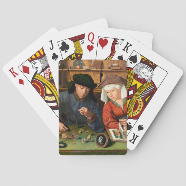 Jeu De Cartes Quentin Matsys - Le Moneylender et sa femme (dos)