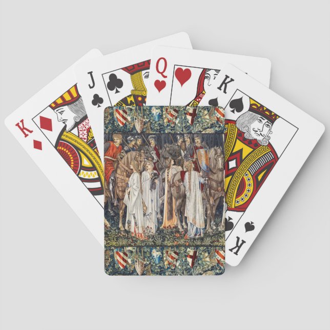 Jeu De Cartes Quête pour le Saint Graal, Armement, Départ des Ch (dos)