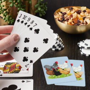 Jeu De Cartes Quintette de poulet liée au sexe