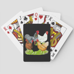 Jeu De Cartes Quintette de poulet liée au sexe
