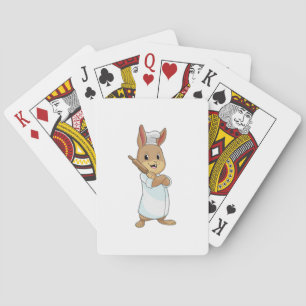 Jeu De Cartes Rabbit comme boulon avec broche