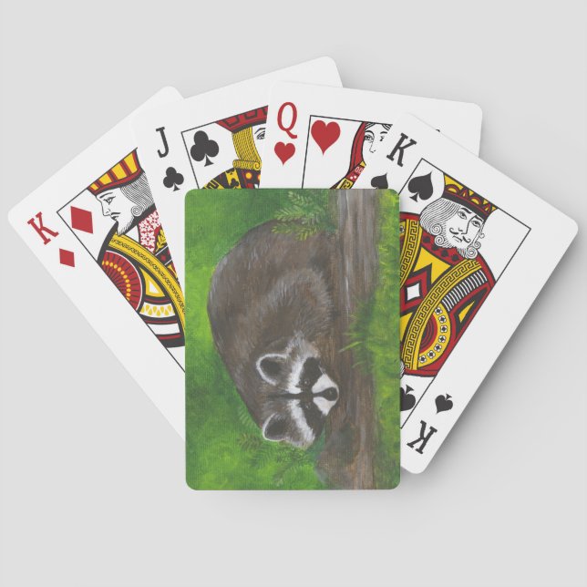 Jeu De Cartes Raccoon (dos)