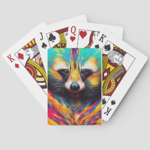 Jeu De Cartes Raccoon Animal Discovery Aventure Nature Planet