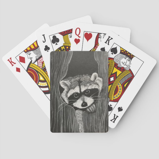 Jeu De Cartes Raccoon playing cards (dos)
