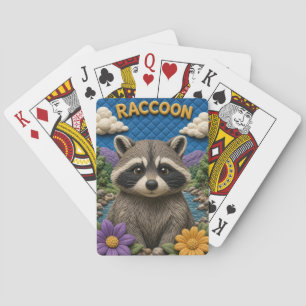 Jeu De Cartes Raccoon Woodland Creek Moderne KlayKoo