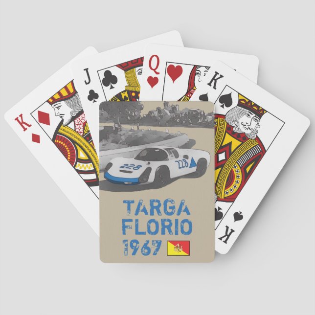 JEU DE CARTES RACING 1967 (dos)