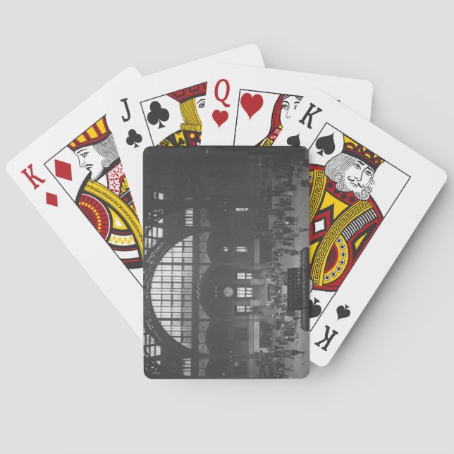 Jeu De Cartes Railroad Station (dos)