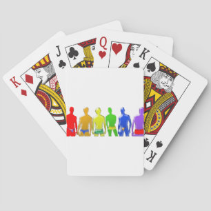 Jeu De Cartes Rainbow Men
