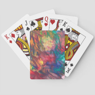 Jeu De Cartes Rainbow Playing Cartes Colorant Party Poker Cartes