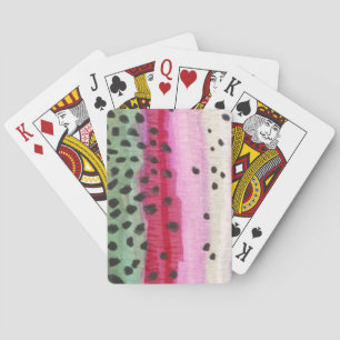 Jeu De Cartes Rainbow Trout Fishing