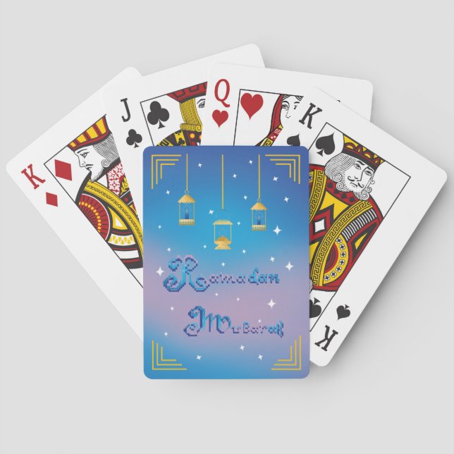 Jeu De Cartes Ramadan Moubarak (dos)