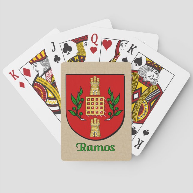 Jeu De Cartes Ramos Bouclier héraldique (dos)