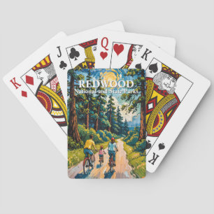 Jeu De Cartes Randonnée cycliste de la famille Van Gogh Parc nat