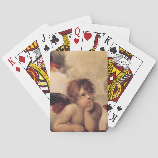 Jeu De Cartes Raphael, Sistine Cherub (dos)