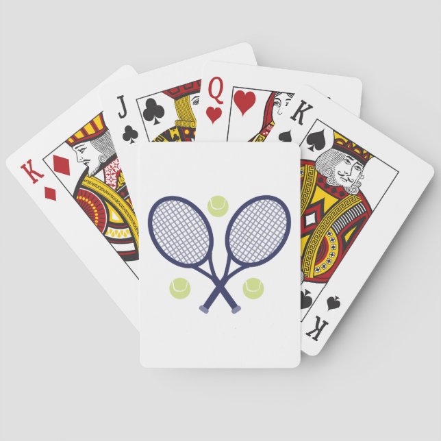 Jeu De Cartes Raquettes de tennis (dos)