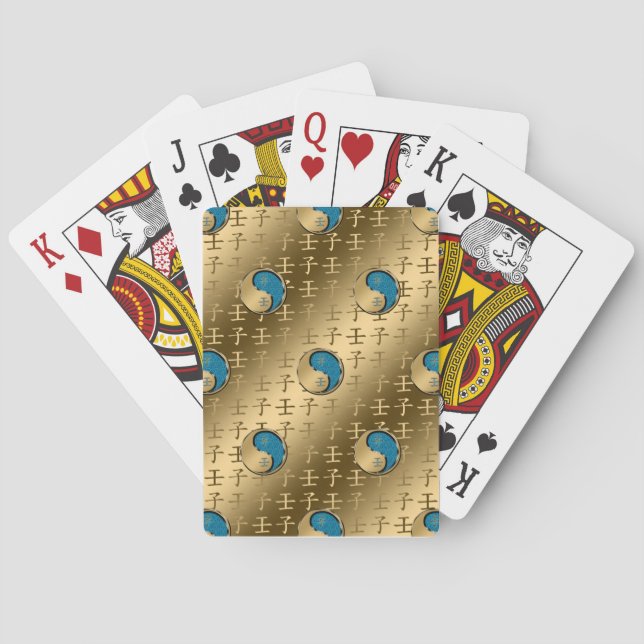Jeu De Cartes Rat d'eau (dos)