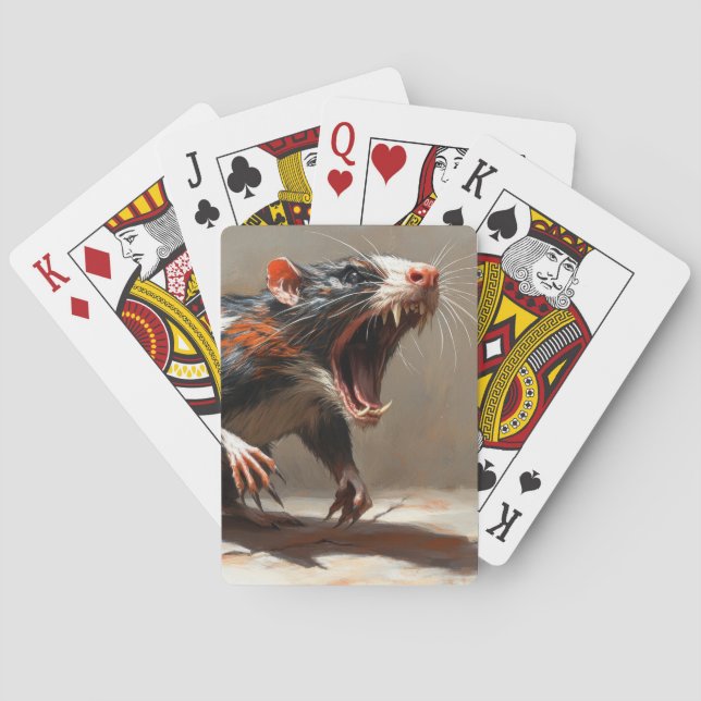Jeu De Cartes Rat monstrueux  (dos)