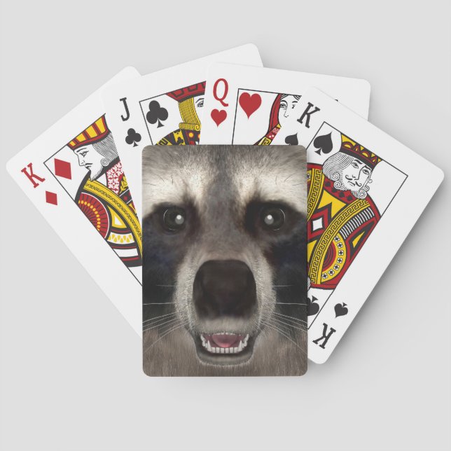 Jeu De Cartes Raton laveur (dos)