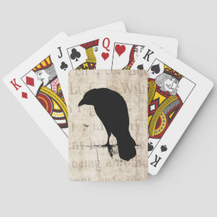 Jeu De Cartes Raven Silhouette
