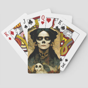 Jeu De Cartes Raven Witch 2 Imaginaire Horreur Goth Gothique
