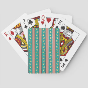 Jeu De Cartes Rayures d'empreintes de pattes