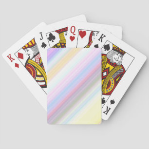 Jeu De Cartes Rayures pastel