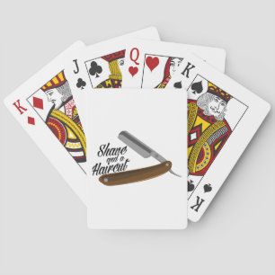 Jeu De Cartes Razor rasé