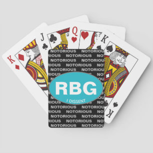 Jeu De Cartes RBG - Personnalité notoire de la dissidence