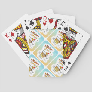 JEU DE CARTES - RECETTE COCKTAIL WHISKEY SOUR ART