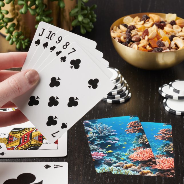 Jeu De Cartes Récifs coralliens sous-marins (In Situ)