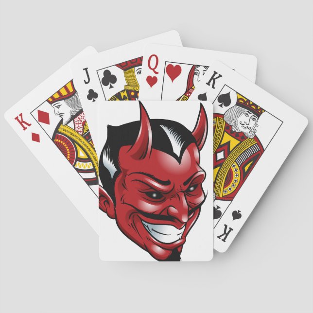 Jeu De Cartes Red Devil (dos)
