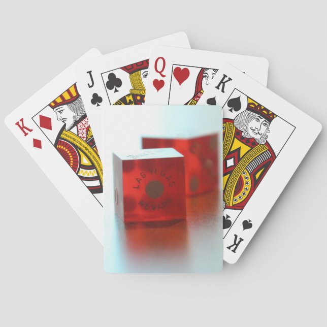 Jeu De Cartes Red Dice Poker Jouer des cartes (dos)