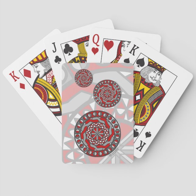 Jeu De Cartes Red Machinery Classic Playing Cartes (dos)