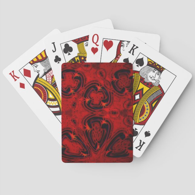 Jeu De Cartes Red Punk (dos)