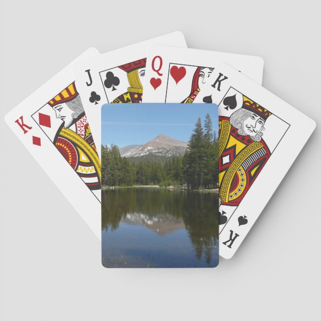 Jeu De Cartes Reflet du lac de Yosemite (dos)