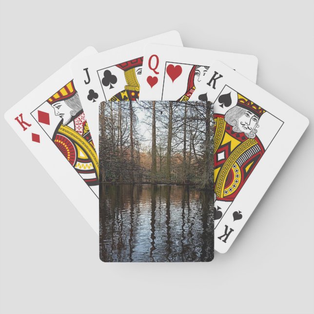 Jeu De Cartes Réflexion en bois 1 (dos)