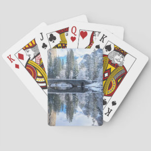 Jeu De Cartes Réflexion hivernale à Yosemite