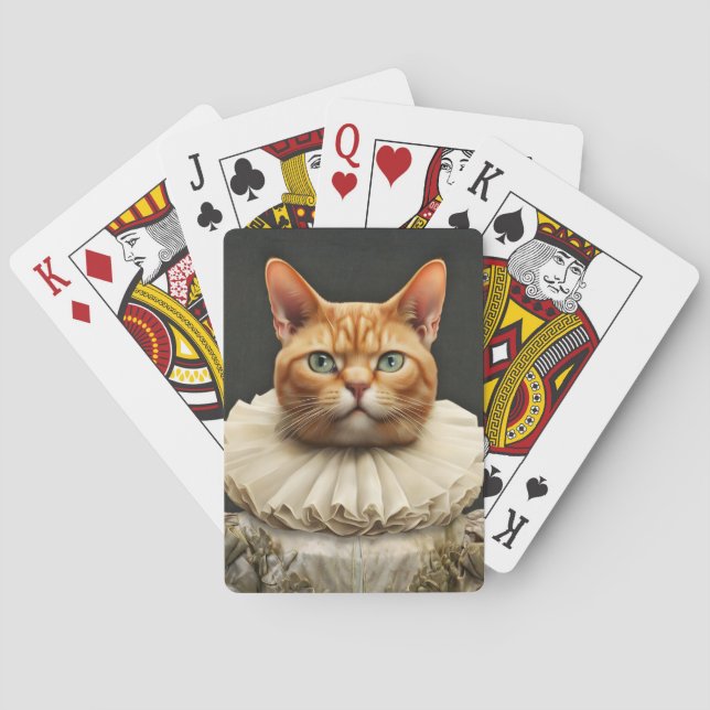 Jeu De Cartes Regal Cat (dos)