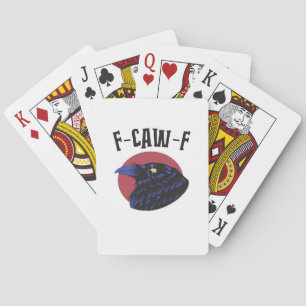 Jeu De Cartes Regard graphique essentiel vintage F Caw F