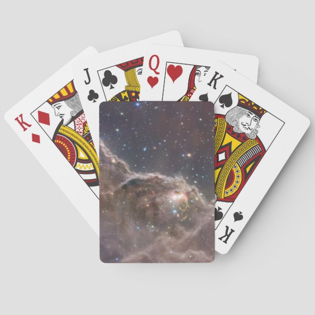 Jeu De Cartes Région De Démarrage Ngc 3324 Dans La Nebula De Car (dos)