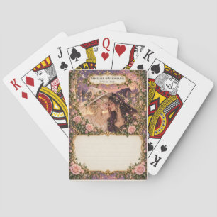 Jeu De Cartes Registre de signatures de mariage de sorcière