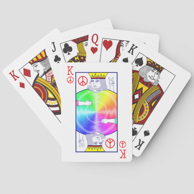 Jeu De Cartes Règles de paix - (dos)