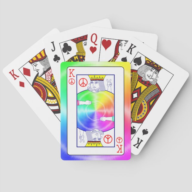 Jeu De Cartes Règles de paix - (dos)