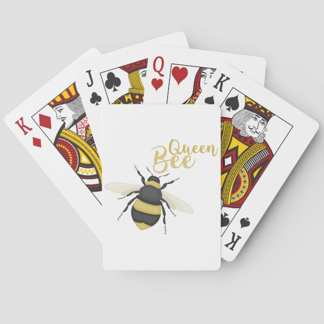Jeu De Cartes Reine Bee (dos)
