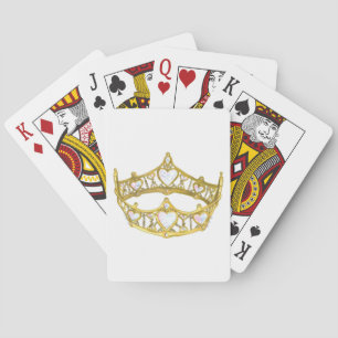 Jeu De Cartes Reine des Coeurs couronne jouer aux cartes